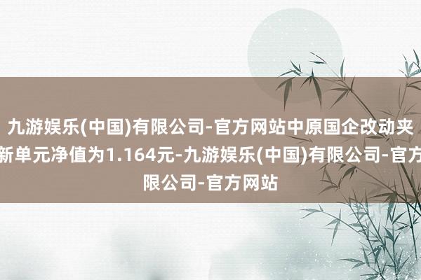 九游娱乐(中国)有限公司-官方网站中原国企改动夹杂最新单元净值为1.164元-九游娱乐(中国)有限公司-官方网站